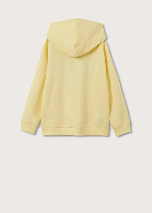 MANGO GIRLS EMBROIDED HOODIE