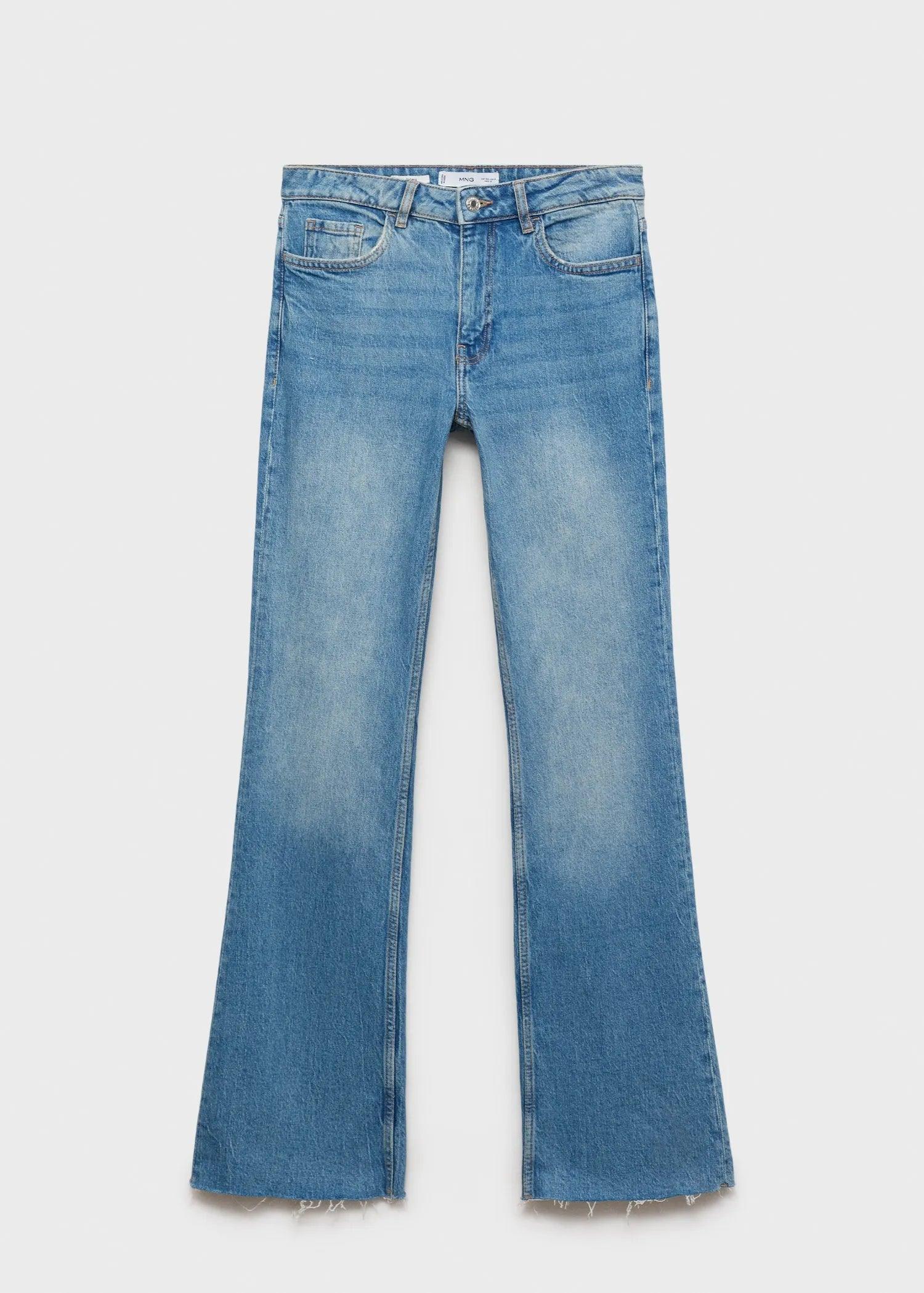 Fiona flared mid-rise jeans