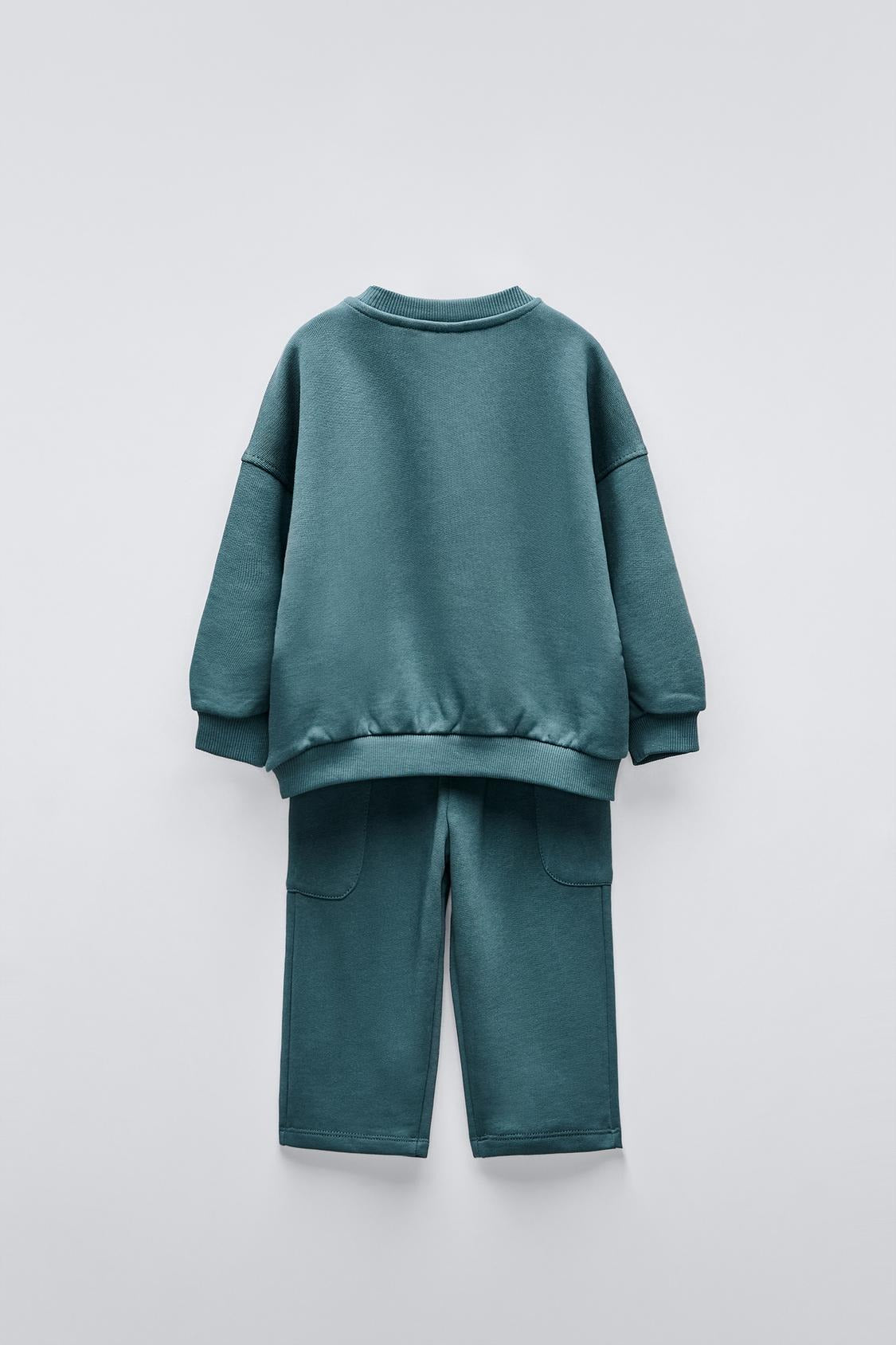 ZR KIDS BASIC SWEATSHIRT AND TROUSER SET
