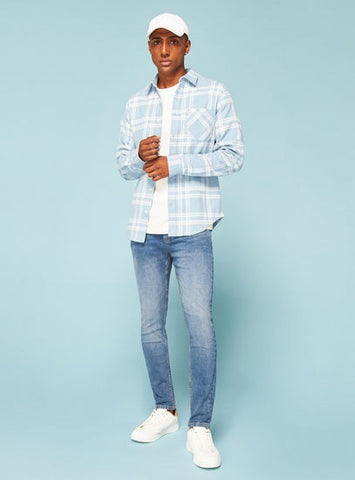 MAX MENS SKINNY FIT JEANS