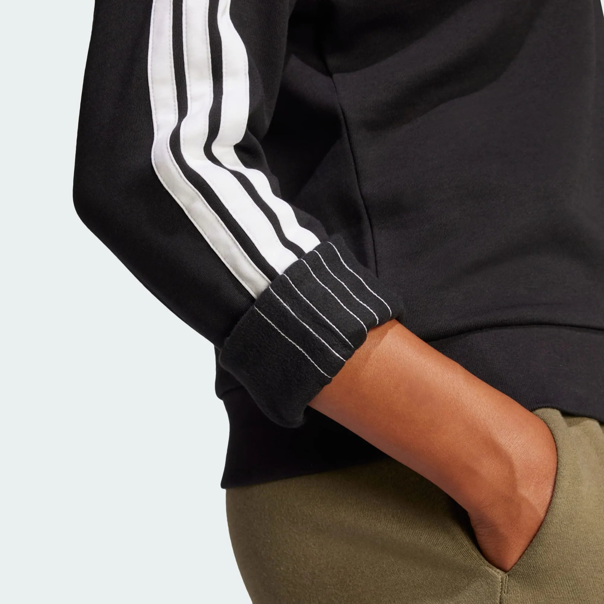 ADI Essentials 3-Stripes Fleece Sweatshirt