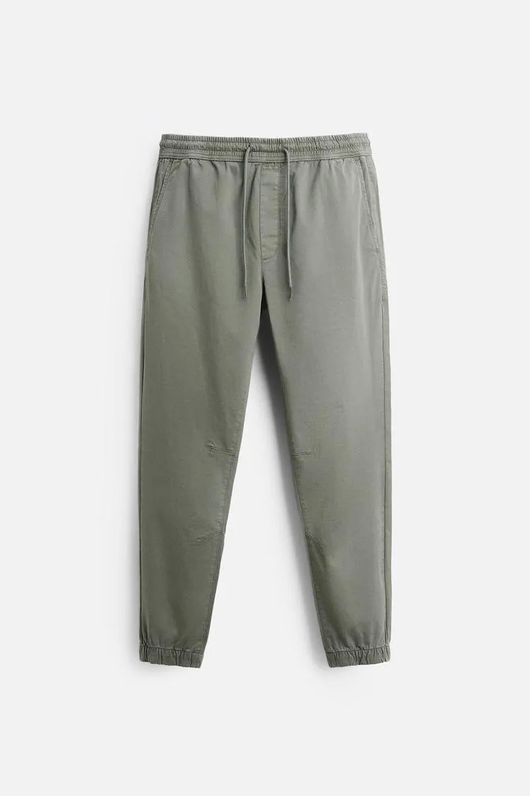 ZARA JOGGER WAIST TROUSERS