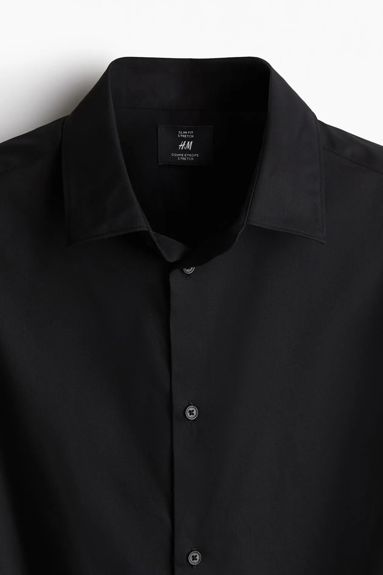 H&M Stretchy Shirt In Slim-Fit