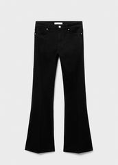 Violet Flared High Rise Jeans