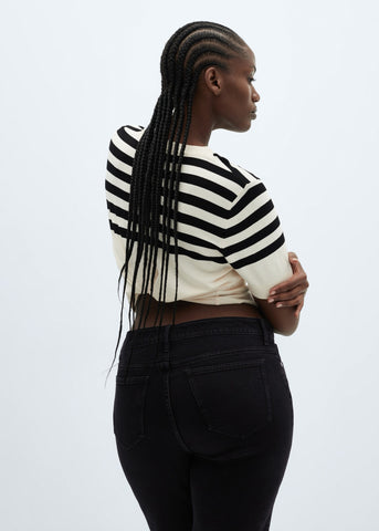 Medium-Rise Flared Jeans