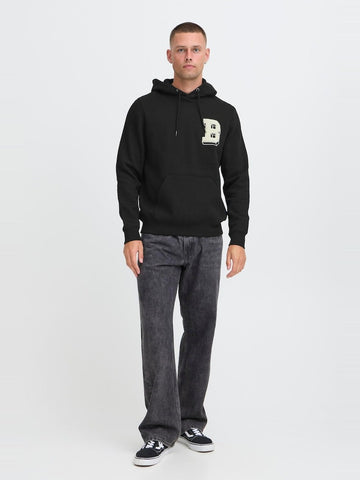 BLEND Mens BHBader Black Hoodie