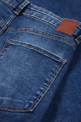 C&A WOMENS HIGH STRAIGHT JEANS