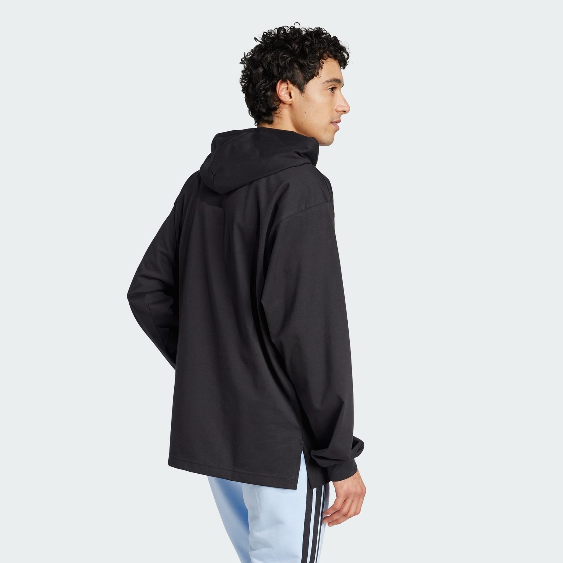 ADI Essentials Big Logo Single Jersey Hoodie