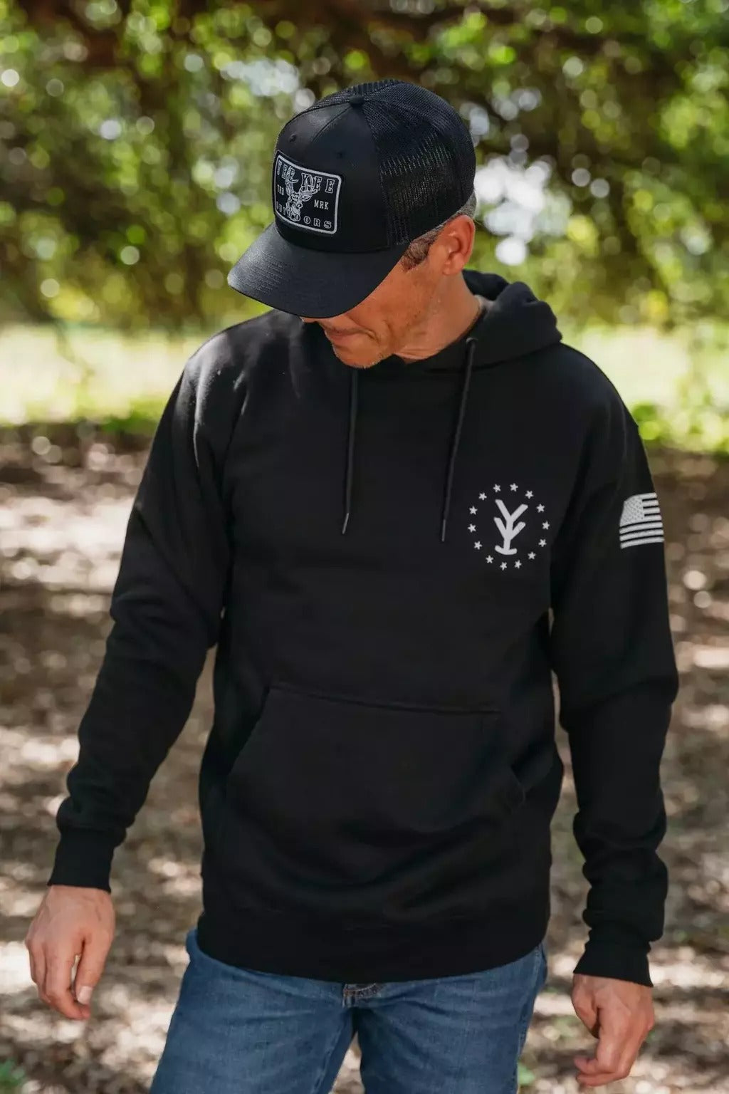 YEE YEE MENS BACK PRINT HOODIE