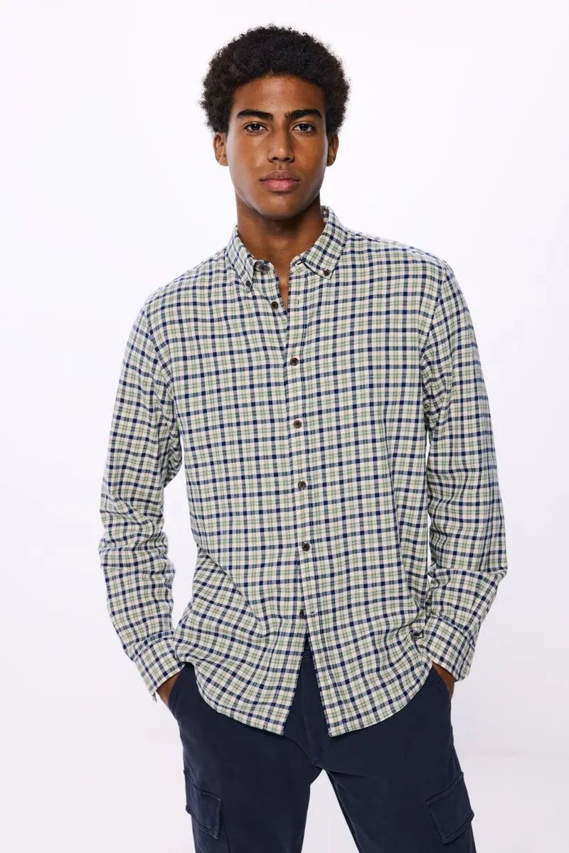 SPRINGFIELD Checkered Flannel Shirt