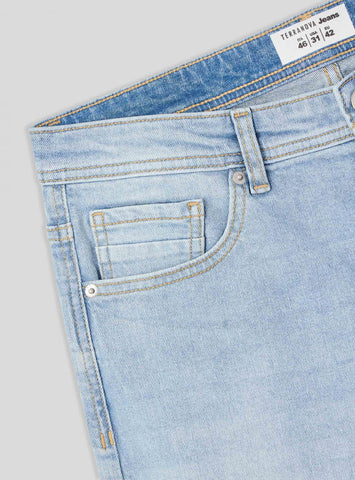 TERRANOVA Light Wash Regular Fit Jeans