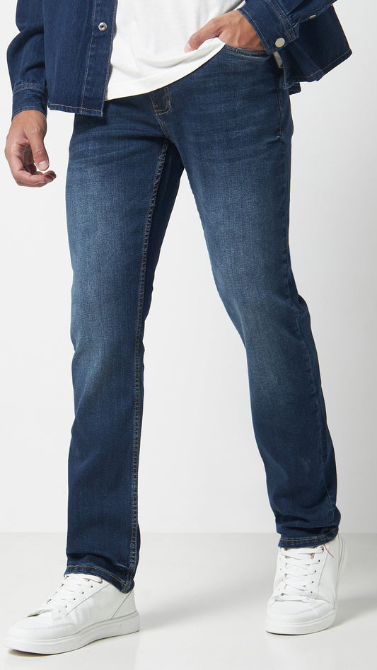 MAX Mens Straight Fit Jeans
