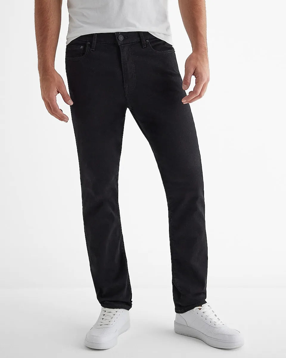 EXPRESS Slim Black Hyper Stretch Jeans