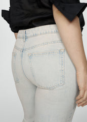 Blanca Straight Fit Cropped Jeans