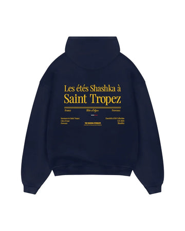 SHASHKA Mens Back Printed Zipped Hoodie