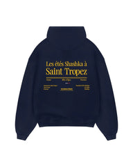 SHASHKA Mens Back Printed Hoodie
