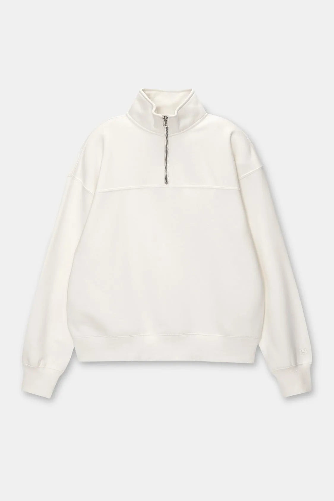 PULL&BEAR SWEATSHIRT WITH ZIP-UP COLLAR