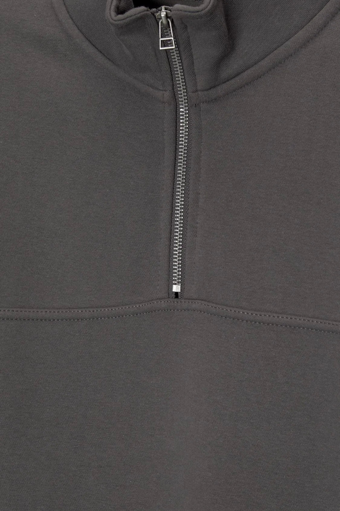 PULL&BEAR SWEATSHIRT WITH ZIP-UP COLLAR