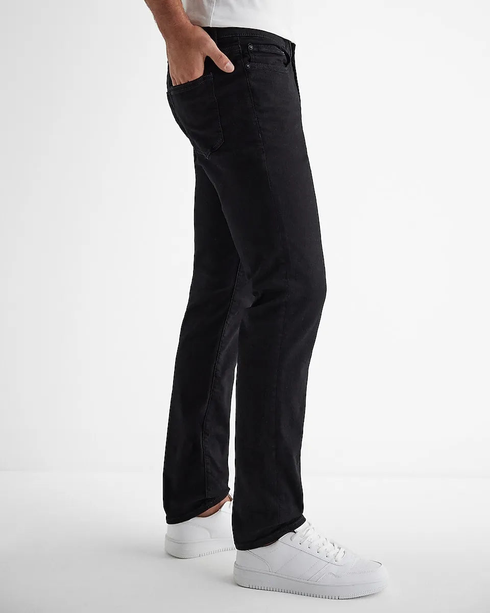 EXPRESS Slim Black Hyper Stretch Jeans