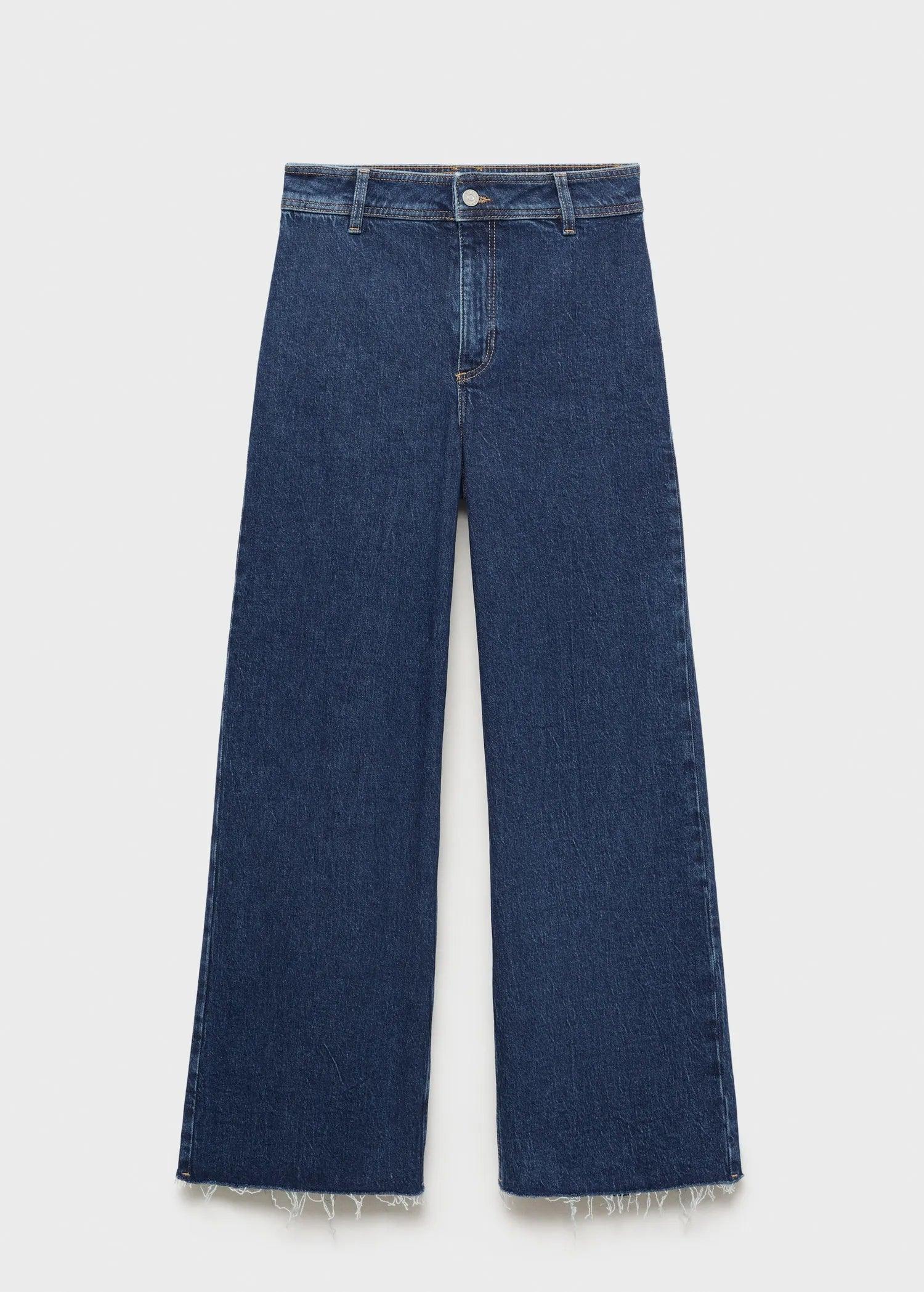 MANGO Catherin Culotte High-Rise Jeans