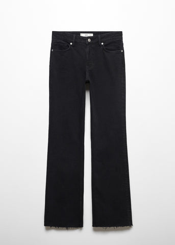 Medium-Rise Flared Jeans