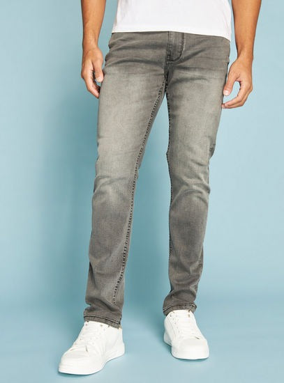MAX Mens Skinny Fit Jeans