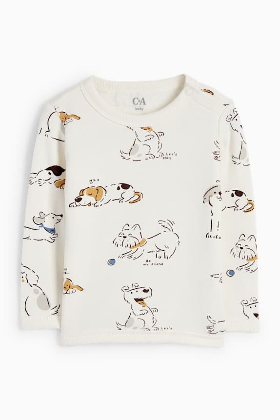 CNA BOYS DOG PRINTED SWEATSHIRT