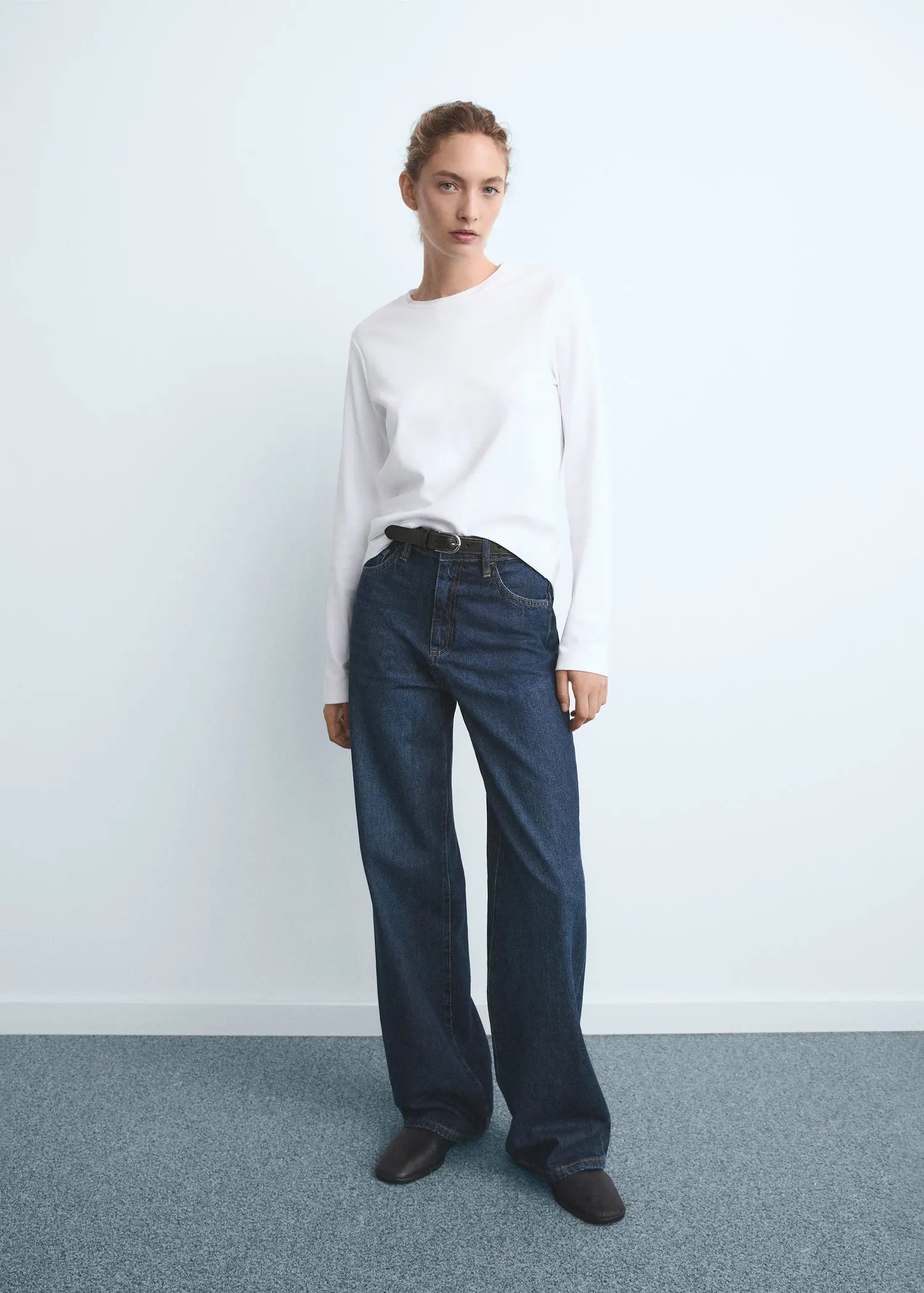 MNG Danila wide leg high-rise jeans