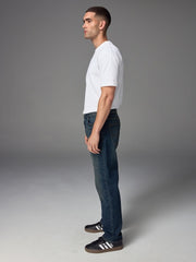 NEXT Blue Dark Vintage Straight Fit Vintage Wash Denim Jeans