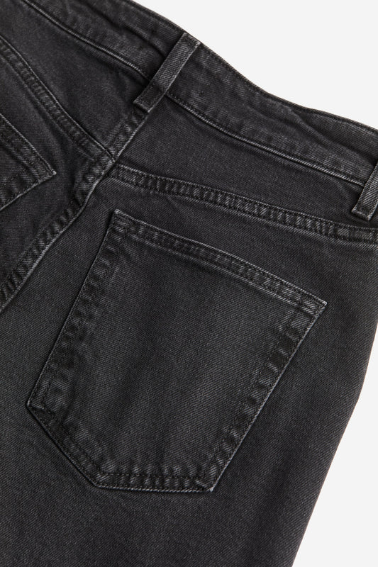 H&M WOMENS MOM FIT HIGH WAIST JEANS