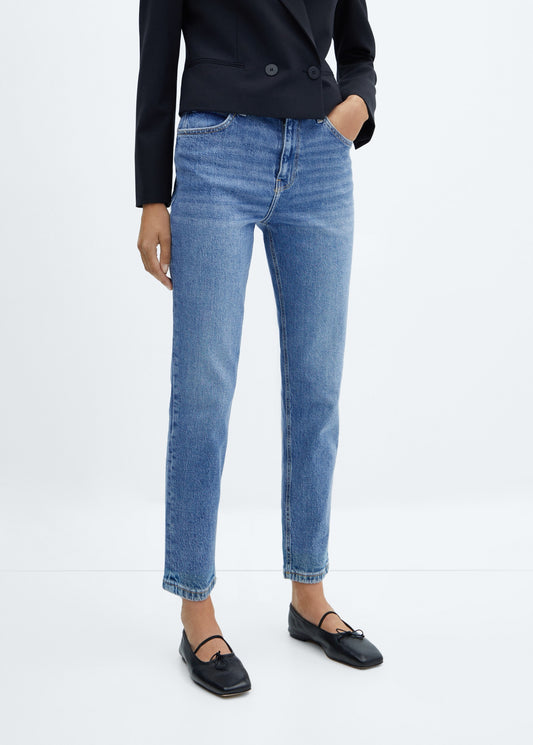 Newmom Regular Fit High Rise Jeans