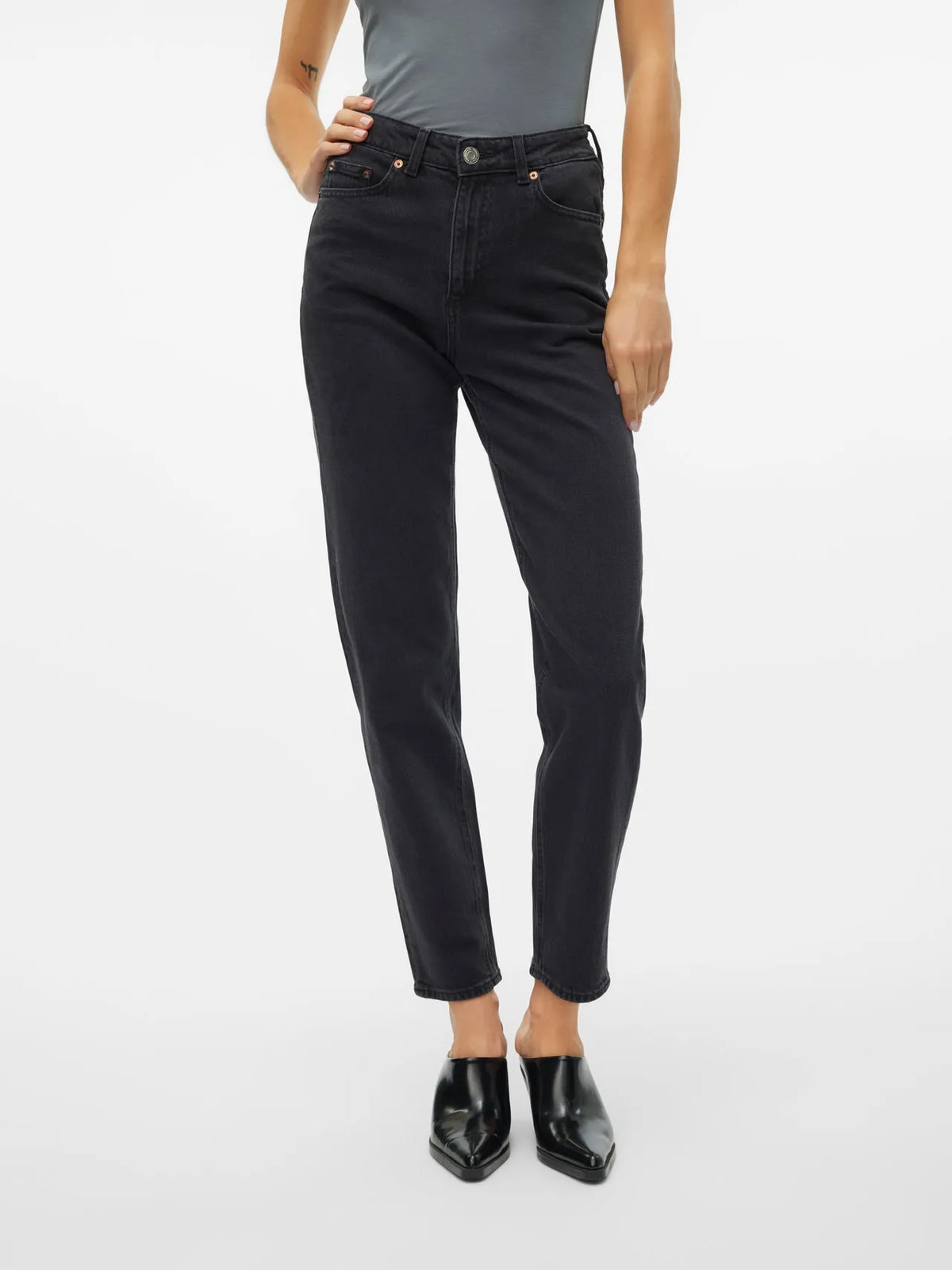 VERO MODA TESSA High Waist Mom Fit Jeans