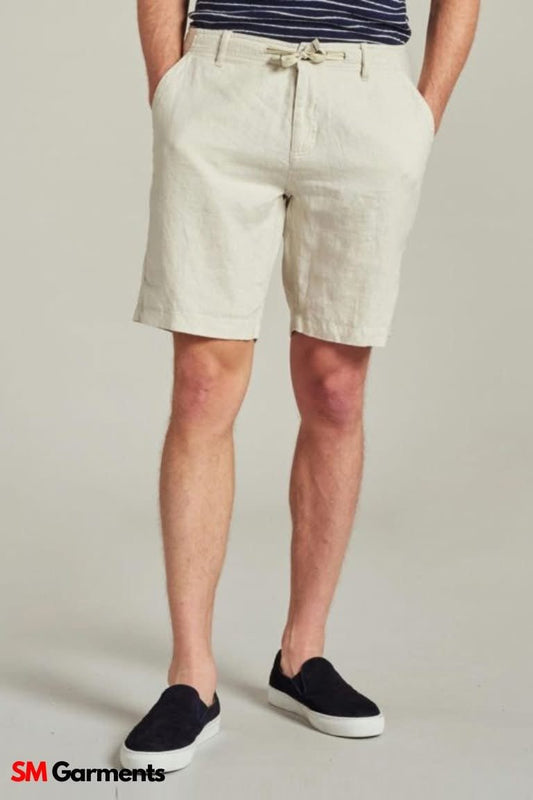 DSTREZZED Beach Heavy Linen Short - Smgarment's