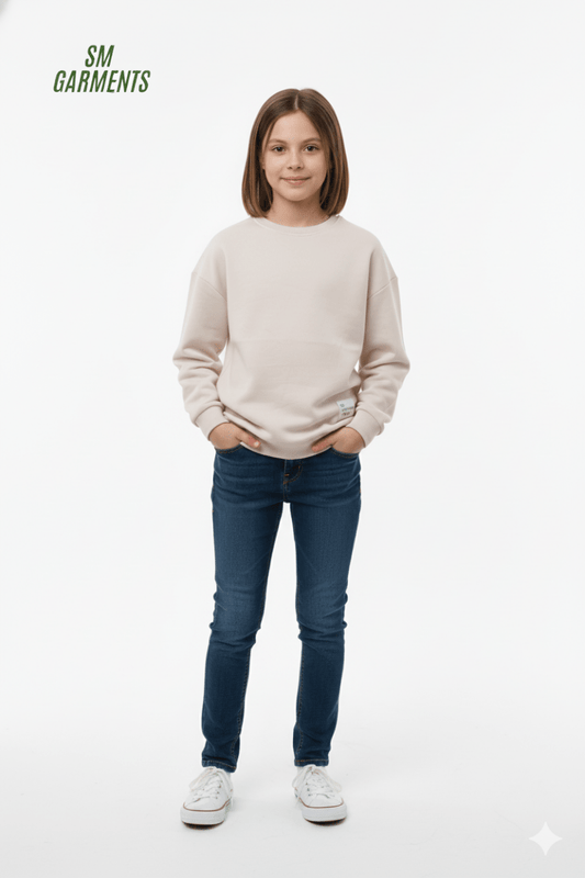 DU PAREIL BASIC GIRLS SWEATSHIRT - Smgarment's
