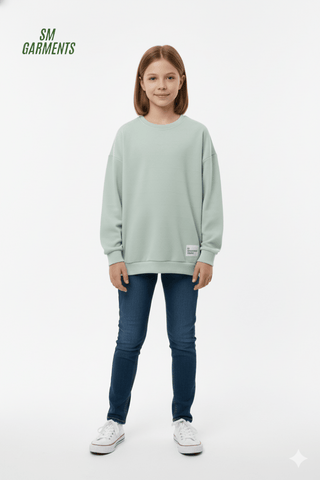DU PAREIL BASIC GIRLS SWEATSHIRT - Smgarment's