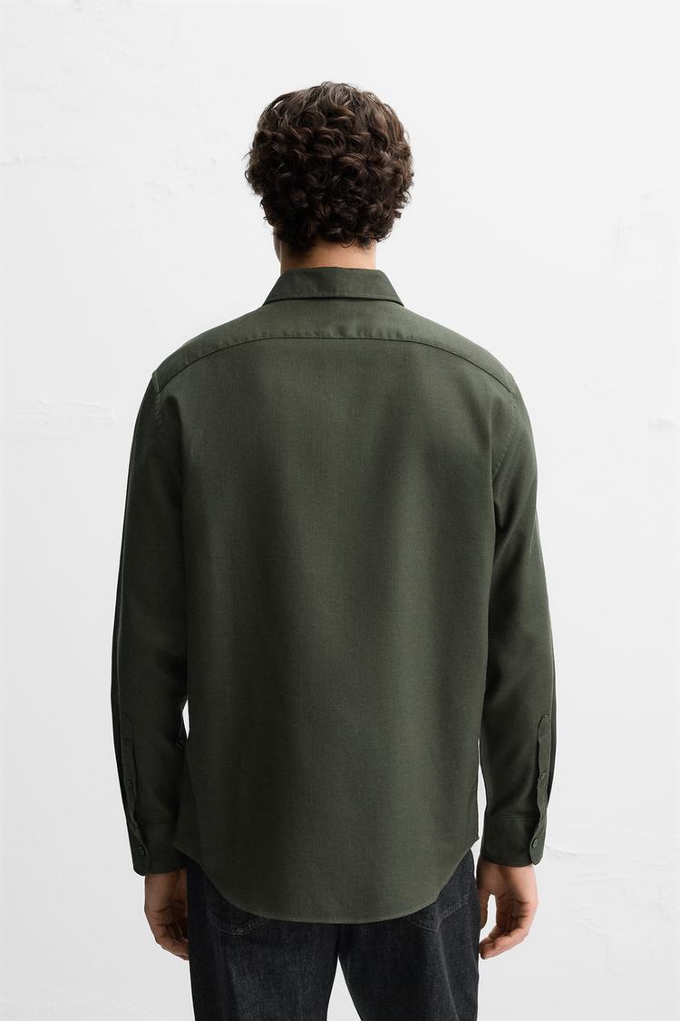 EASY CARE TEXTURED SHIRT - Smgarment's