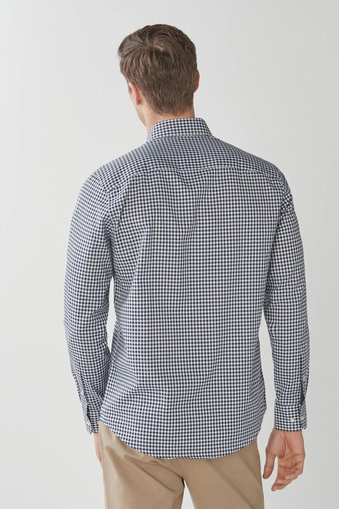 EASY IRON BUTTON DOWN OXFORD SHIRT - SMgarment's