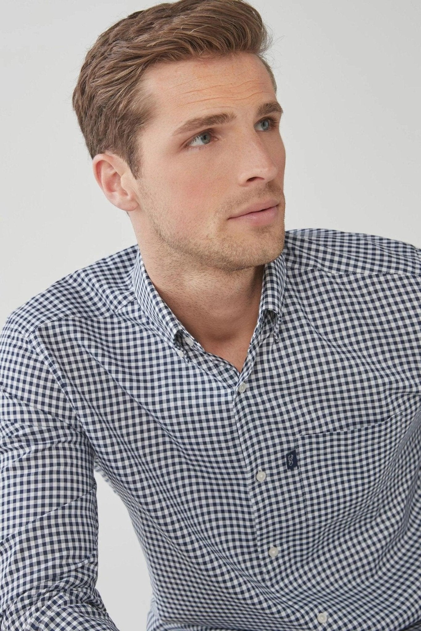 EASY IRON BUTTON DOWN OXFORD SHIRT - SMgarment's