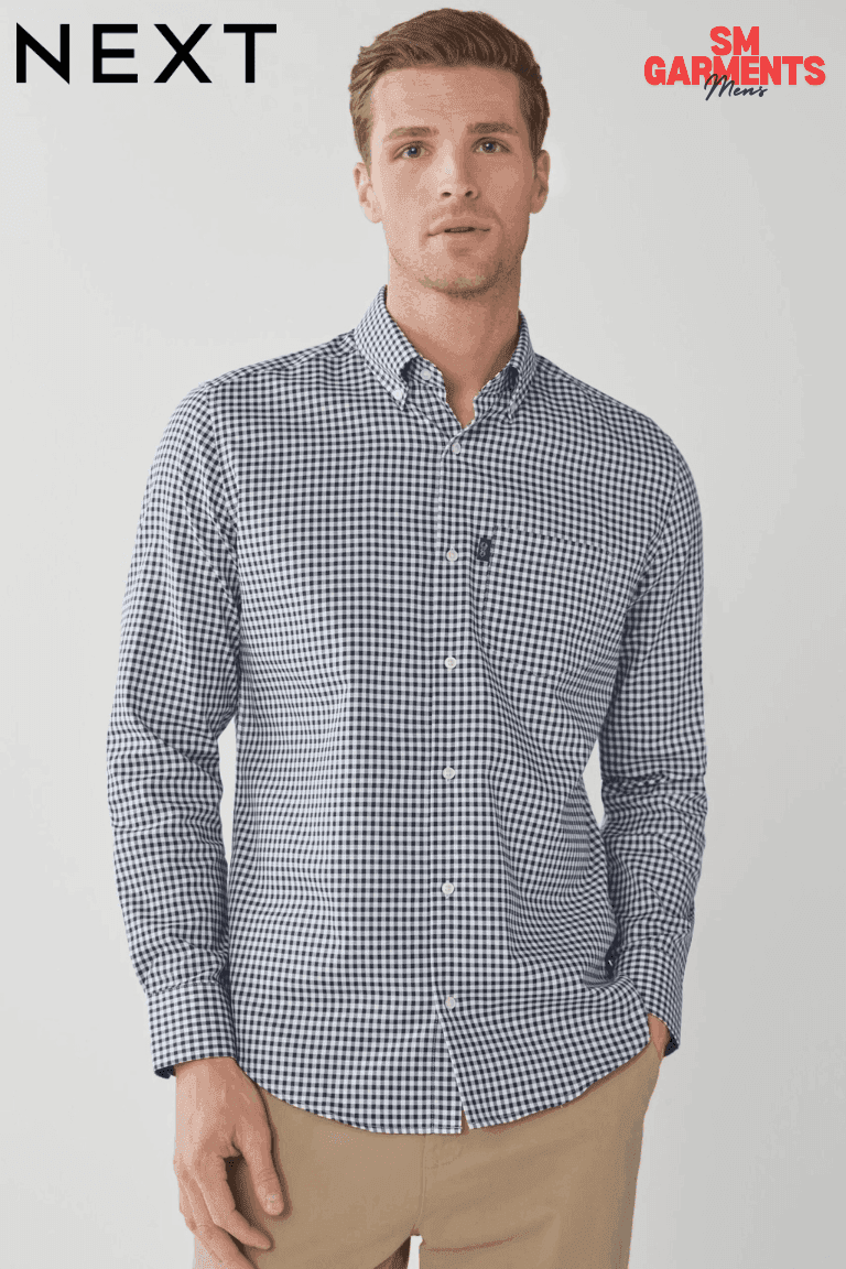 EASY IRON BUTTON DOWN OXFORD SHIRT - SMgarment's