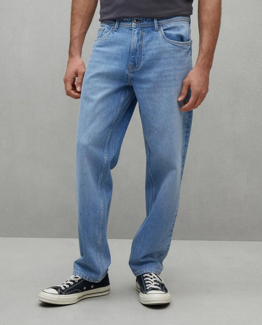 Easy Wear Loose stretch men's jeans - SMgarment's