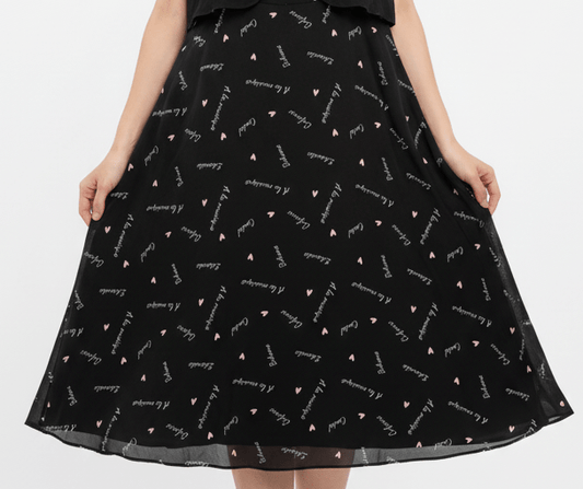 Elegant Black Layered - Look Dress - Smgarment's