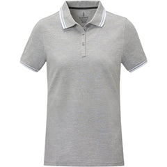 ELEVATE Women's Amarago Piping Polo - Grey - Smgarment's