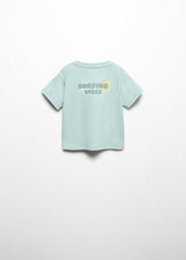 EMBROIDERED MESSAGE T - SHIRT - Smgarment's