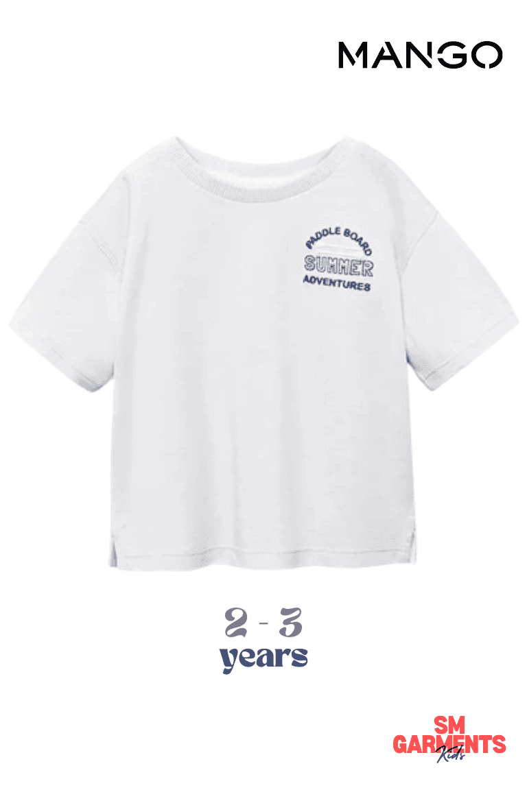 EMBROIDERED SUMMER T - SHIRT - Smgarment's
