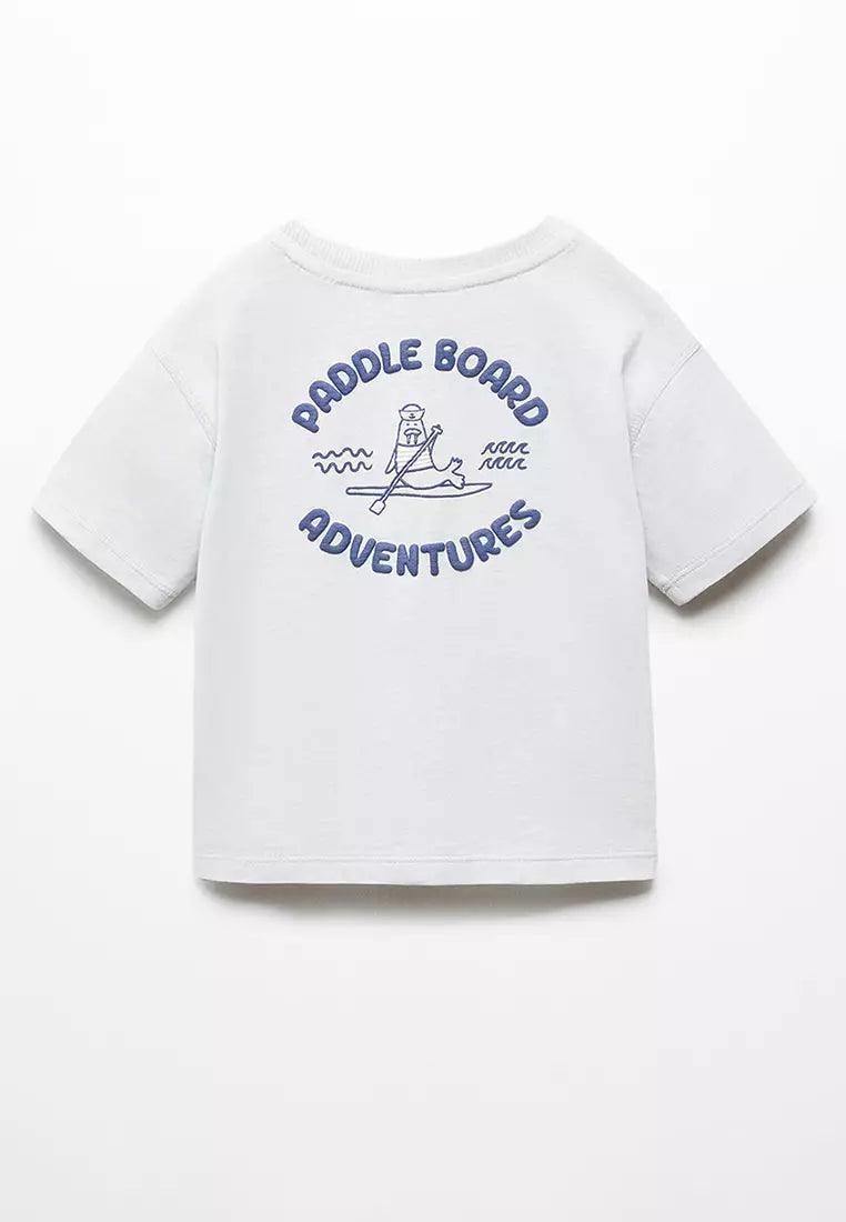 EMBROIDERED SUMMER T - SHIRT - Smgarment's