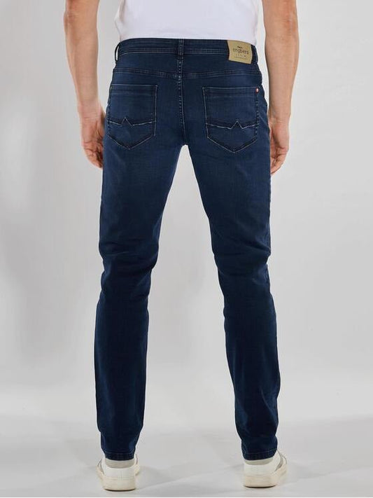 ENGBERS Super Stretch Jeans Slim Fit Indigo Blue - SMgarment's