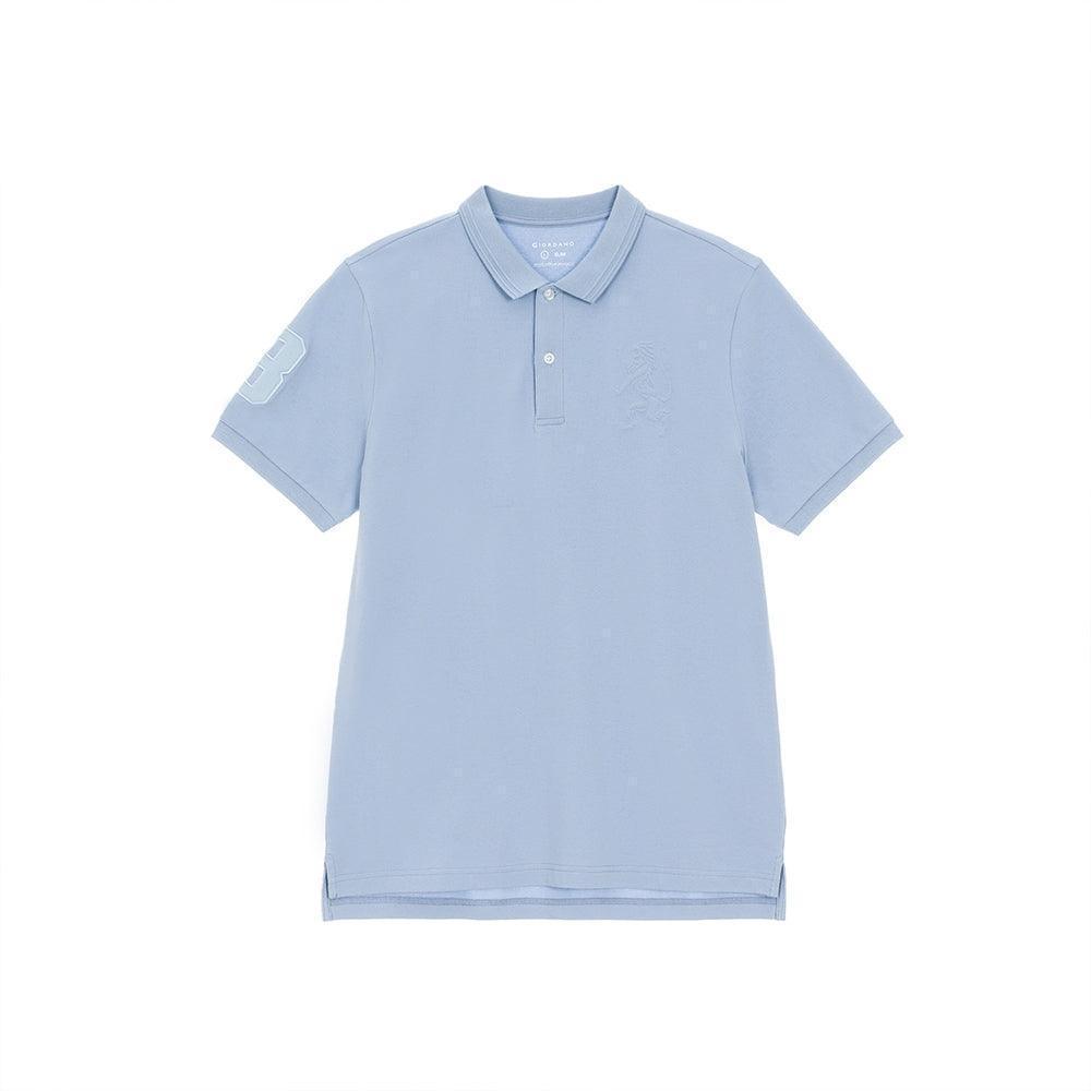Eternal Blue Lion Lycra POLO - SMgarment's