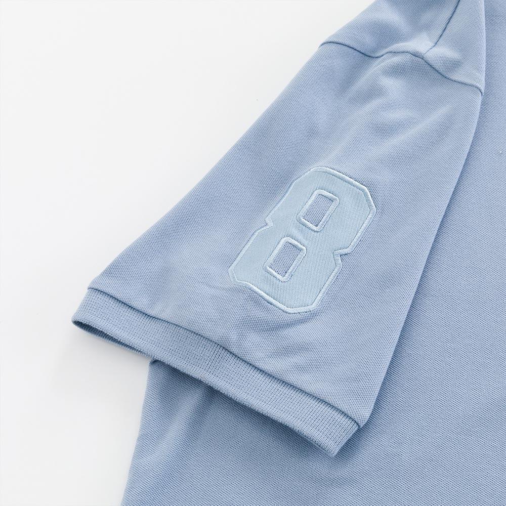 Eternal Blue Lion Lycra POLO - SMgarment's