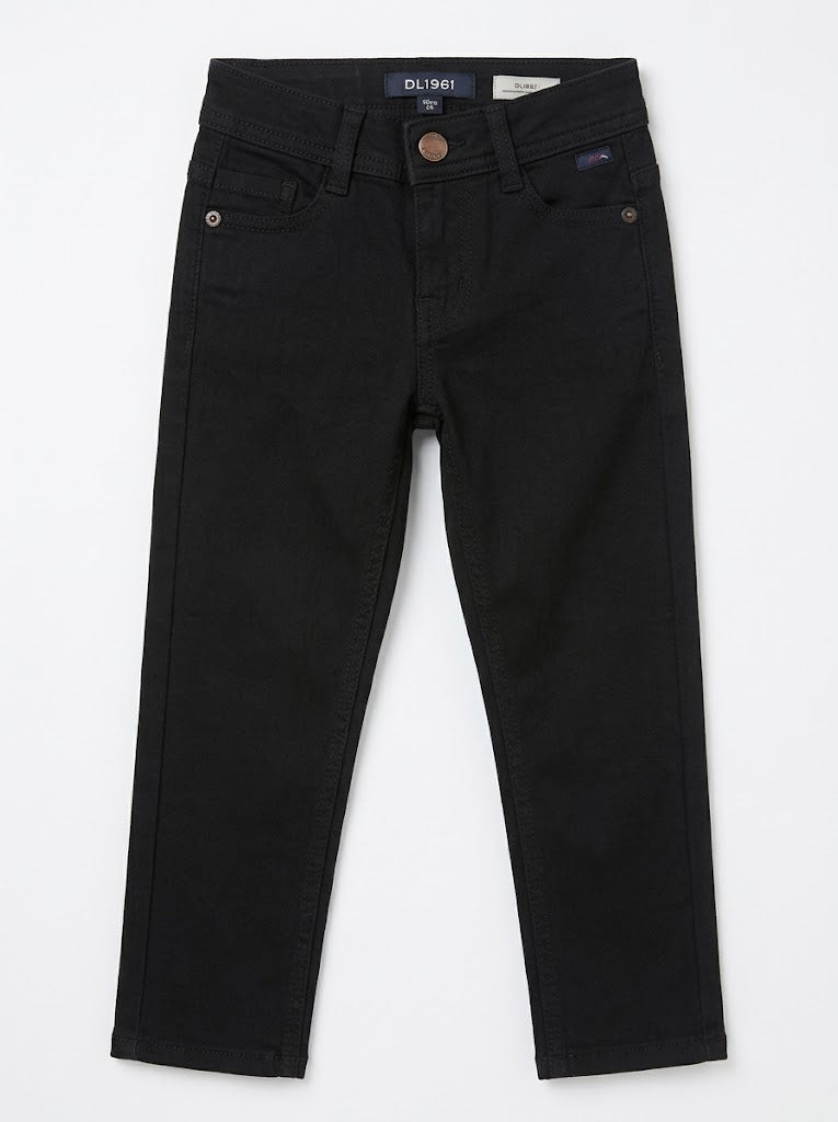 TERRE DE MARINS Boys' Classic Black Slim Fit Stretch Denim Jeans| SM GARMENTS