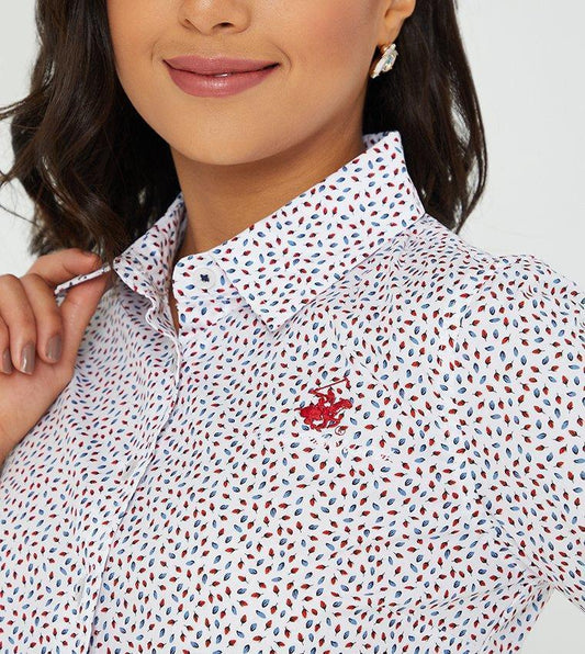 FESTIVE LIGHTS FITTED SHIRT - SMgarment's